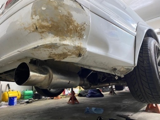 jzx100 直管マフラー