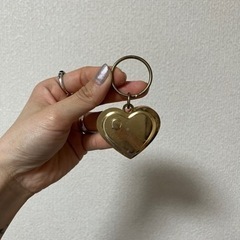 ハートキーホルダー 9月生まれの画像
