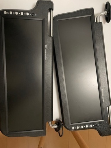 バイザーモニター左右