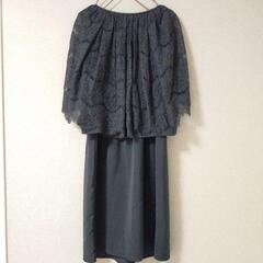【着画有】LOVEMIC　フォーマルワンピース　入園式　卒園式　入学式　卒業式　 結婚式　レースドレス　膝丈ワンピース　ドレス　レースドレス　フォーマル　結婚式　二次会の画像