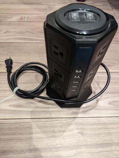 お引渡し決定【期間限定値下】雷ガード付き　コンセント12口usb5口付き　エコ