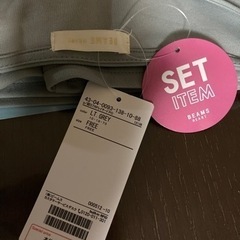 【新品・未使用】BEAMS ストライプ　シャツの画像