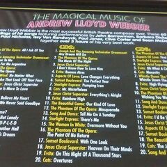アンドリュー・ロイド・ウェバー　3CD　缶ケース仕様　オペラ座の怪人、キャッツ、アスペクツ・オブ・ラブの画像