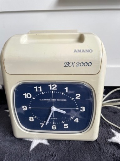 【中古】アマノ AMANO 時刻記録 タイムレコーダー BX2000