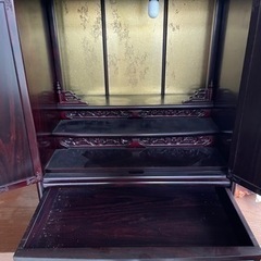 ミニ仏壇美品の画像