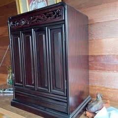 ミニ仏壇美品の画像