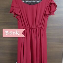 レディース/ワンピース/赤＆黒/パーティー/結婚式の画像