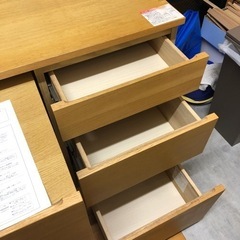 美品⭐︎無印　オーク材カップボード　オープンタイプの画像