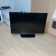 【謝礼あり】テレビ　24型　リモコン付き　液晶漏れあり