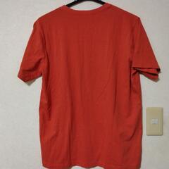 メンズ　オレンジTシャツの画像