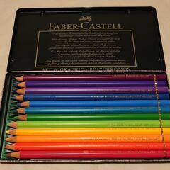 【終了】プロ仕様色鉛筆　FABER CASTELL 12色×2(アソート違い)の画像