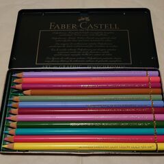 【終了】プロ仕様色鉛筆　FABER CASTELL 12色×2(アソート違い)の画像