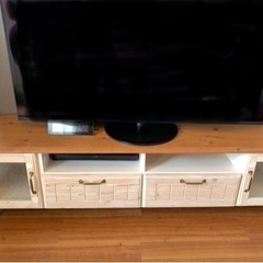 引き取り限定！160センチ　テレビボード　フレンチカントリー調　完成品