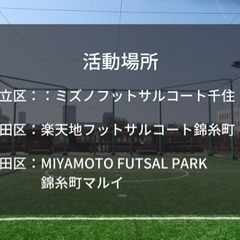 初心者限定🔰！フットサルサークル大募集　5月20日(土)16時〜18時 - 墨田区