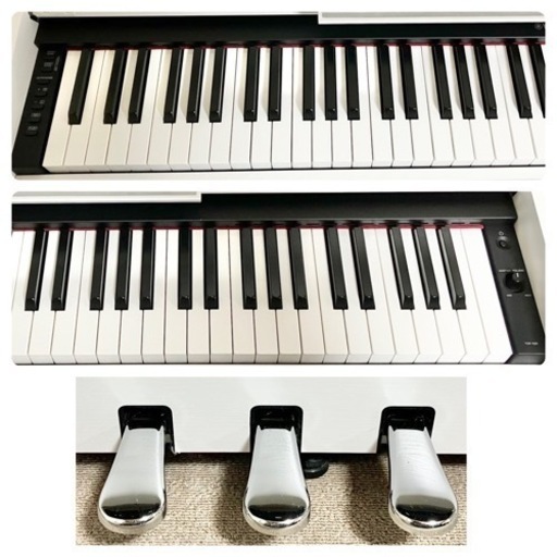 【お取引中】YAMAHA 電子ピアノ YDP-S51WH 【無料配送可能】