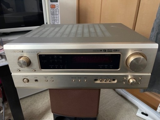 デノンDENON AVアンプ、アクティブサブウーファーセット　オマケ付き