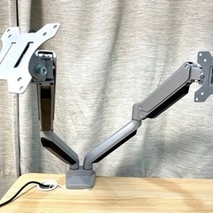 デュアルモニターアーム 