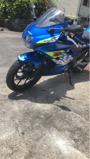 最終　スズキ　gsx-r125 2021モデル　自賠責長期　低走行