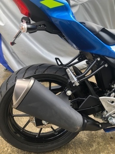 最終　スズキ　gsx-r125 2021モデル　自賠責長期　低走行　