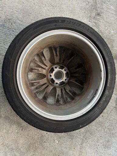 weds ウェッズ レオニス　VX 8J+42　ダンロップ　235/45-18　DUNLOP クラウン マークX カムリ
