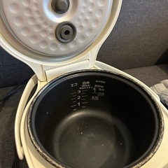 炊飯器　3号炊き炊飯器　一人暮らし炊飯器の画像