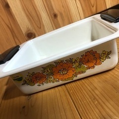 未使用★ホーロー角鍋の画像