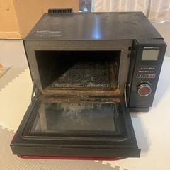 【GWお値下げ】シャープ　ヘルシオ　AX-CX2-R ウォーターオーブン機能付の画像