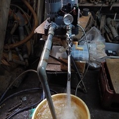 【中古】川本 ポンプ カワエース N3-205SH 50hz 100V （5D120001）の画像