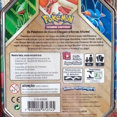 🐭PoKeMoN カードゲーム 海外版ブリキ缶 2015 ブラジル？ レア物 購入特典付き！？の画像