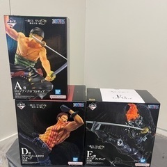 ワンピース1番クジ三体セット
