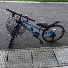 子供自転車　22インチ　6段階変速