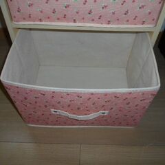 収納ラック+BOXの画像