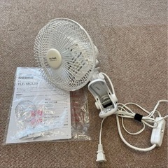 クリップ扇風機　18cm 壁掛け兼用タイプ　TLF-18CL20