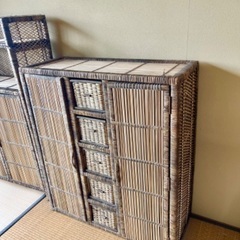 バンブーキャビネット