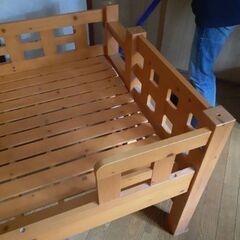 子供用二段ベッドの画像