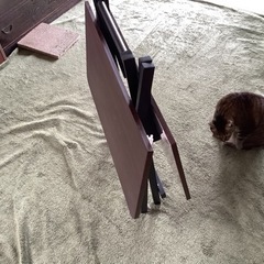 折りたたみテーブル　一辺80cmの画像