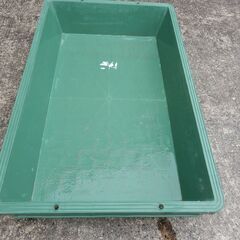 プラ舟　トロ舟　金魚　購入額の約半額  美品  使用僅たった２回 底に商品タグ残  左官  建設  土木  工事  モルタル セメント  育苗土  工具  道具 の画像