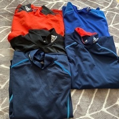 adidas 150センチ　長袖　5枚の画像