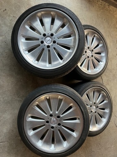 値下げしました。LUFT BAHM S11  19×8J +38 5H-114.3 ハブ径約：72mm  バランス調整済み。  塗装剥がれ有り、ガリ傷、小傷、腐食等がありますが、歪みエア漏れ等ございません。