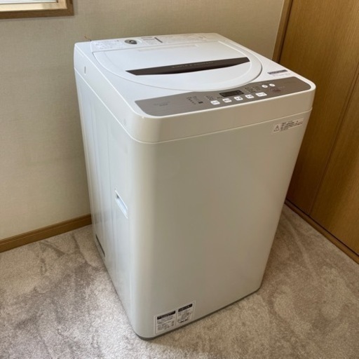 完売　シャープ洗濯機　美品