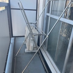 ニトリ　置き型物干し