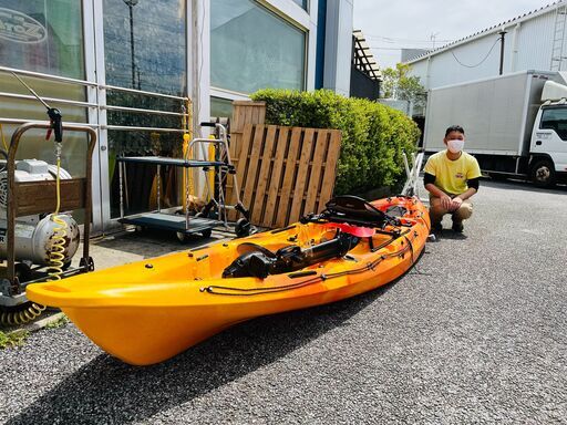 Riot Kayaks MAKO12 インパルスドライブ 足こぎカヤック