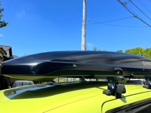 ルーフボックス　カーキャリアセット