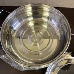 値下げ★蒸し鍋 蒸し器27cm 2段の画像