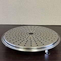 値下げ★蒸し鍋 蒸し器27cm 2段の画像