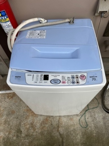 【受渡決定】サンヨー 洗濯機 ASW-TK70P