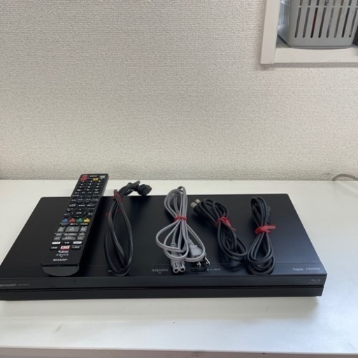 ⭐️SHARP 2017年製ブルーレイディスクレコーダー