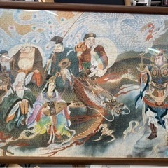 額入り 七福神のパズル約1000ピース リサイクルショップ宮崎屋...