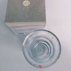 津軽びいどろ 金彩ロックグラス 霧の画像