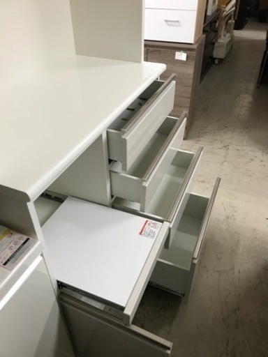 取引場所　南観音　K2304-548 キッチンボード　幅100cmサイズ　汚れ　キズあり